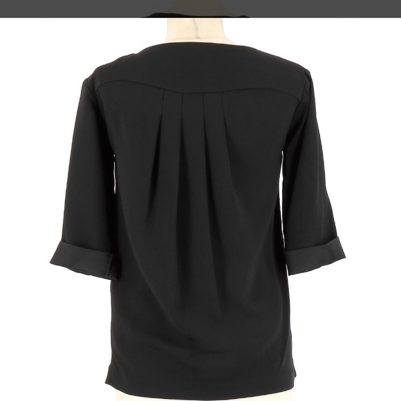 Lacoste Tops - Lacoste Black Women's Blouse NWT